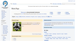 Desktop Screenshot of commons.uncyclomedia.org